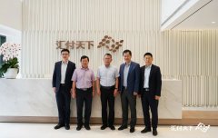 贵州省黔南州委书记唐德智一行莅临汇付天下走访调研