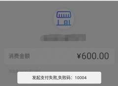 汇开店商户交易二维码显示（10004）